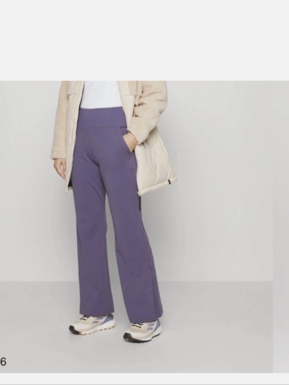 Athleta Purple Nightfall Venice Boot-Cut Flare Pants Size Small